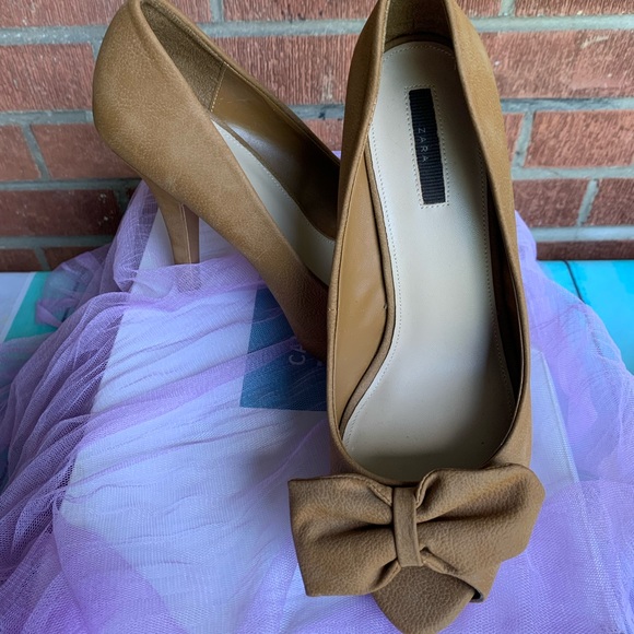 ZARA Platform bow heels - Picture 3 of 4